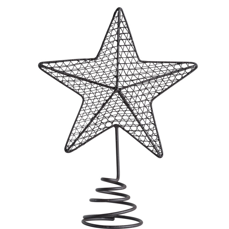 Laurel Foundry Modern Farmhouse Star Shaped Wire Tree Topper & Reviews